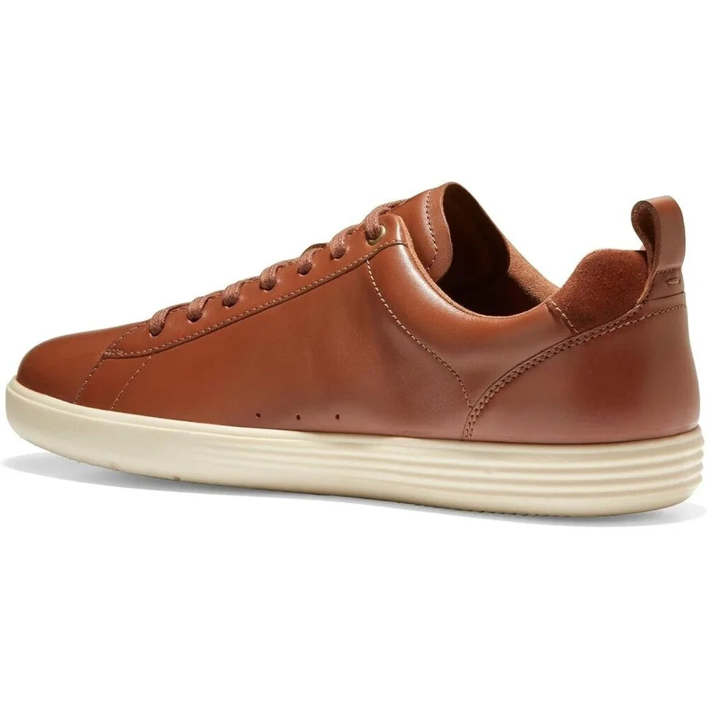 Cole Haan Grand+ Crosscourt C36924 Sneakers Men's 7.5 Brown Casual Shoes ZPO183